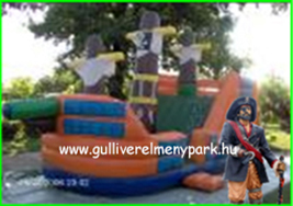 kalózhajó ugrálóvár bérlés