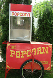 popcorn gép bérlés,popcorn kocsi